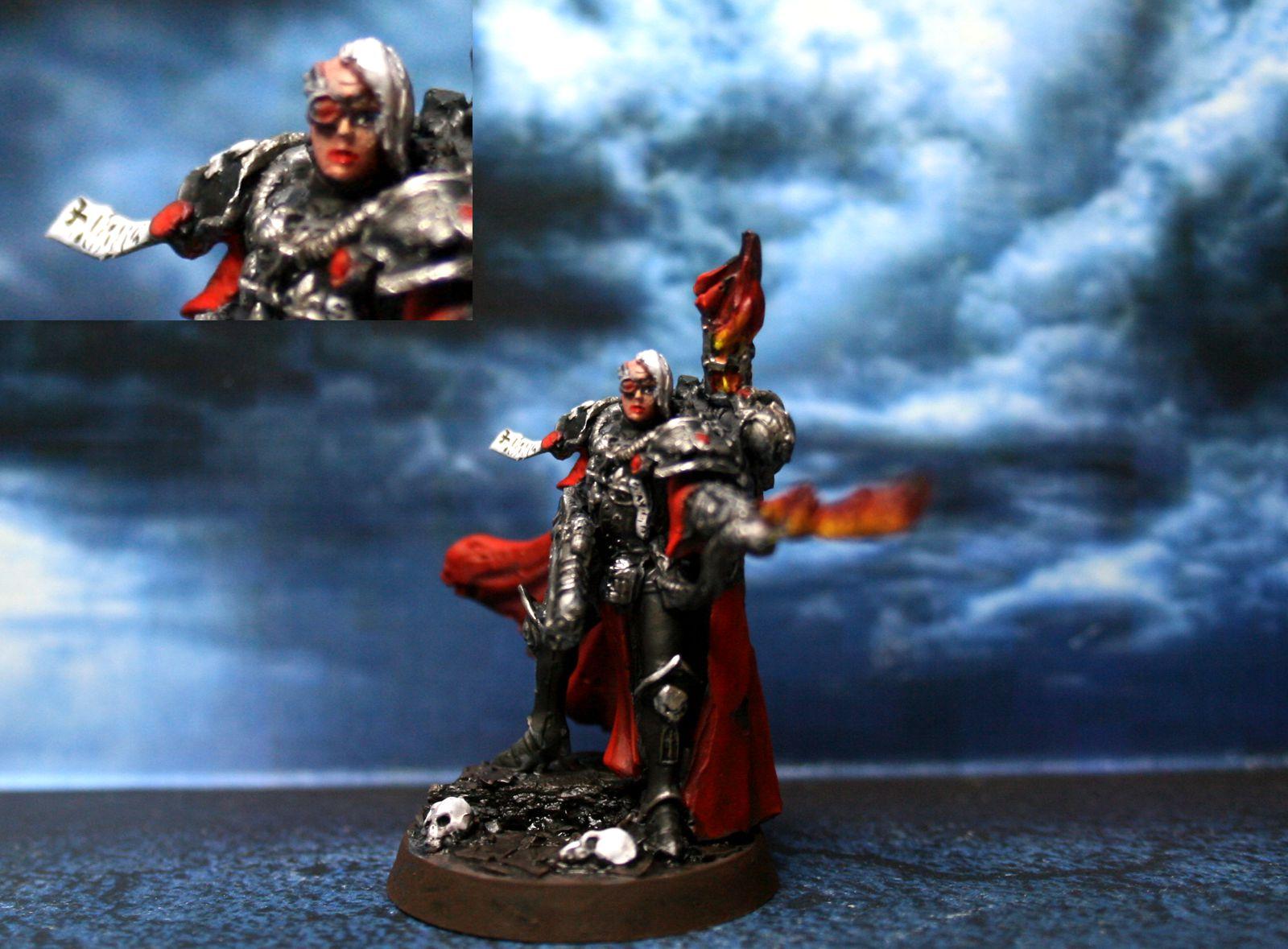 Canoness, Models, Painted, Sisters Of Battle, Warhammer 40,000 - Canoness Juliette le Ortega 2